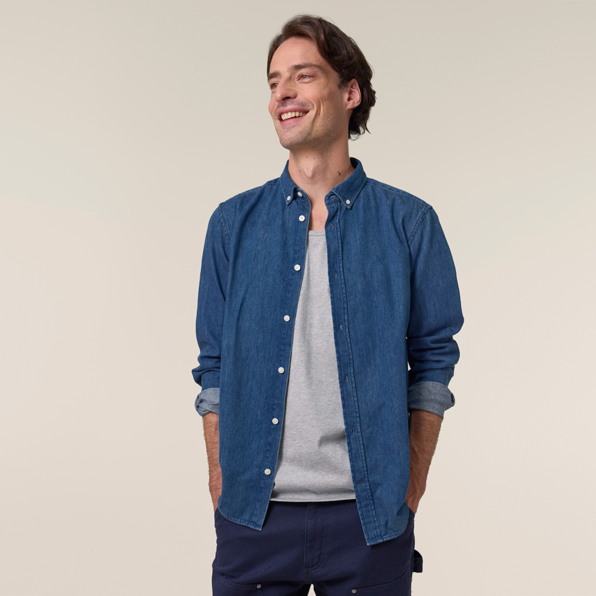 STWM967-Stanley Denim Shirt